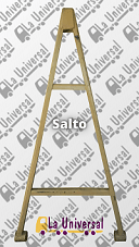 Lanza de acoplado salto